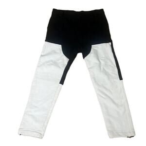 BUSCEMI NEWYORK‎ COLORBLOCK PANELLED TRACK TROUSER SIZE S